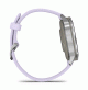 Venu 4 - 41 mm Silver with Periwinkle Silicone Band - 010-03013-01 - Garmin